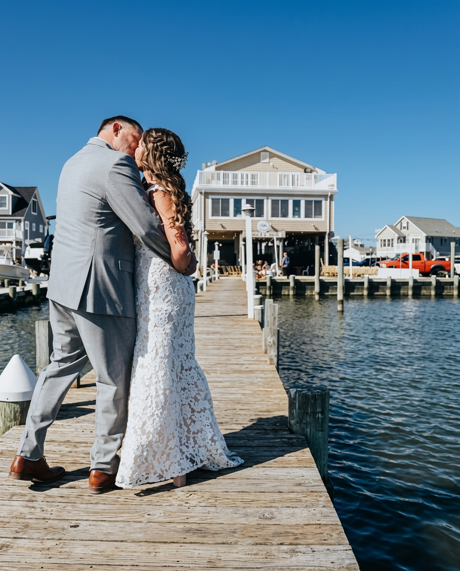 Waterfront celebration at Sunset Seafood